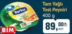 TORKU TAM YAĞLI TOST PEYNİRİ TORKU TAM YAĞLI TOST PEYNİRİ